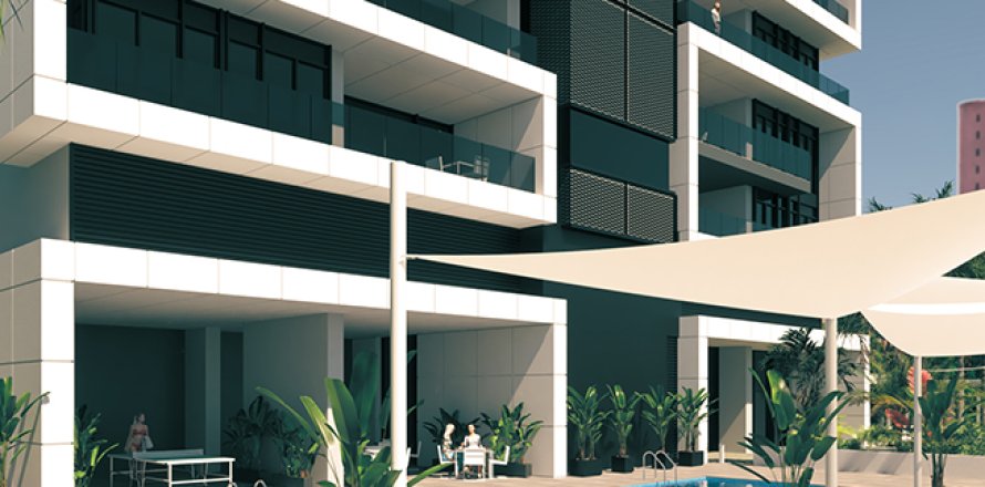 Lägenhet i Benidorm, Alicante, Spanien 2 sovrum, 122 kvm. Nr. 163540