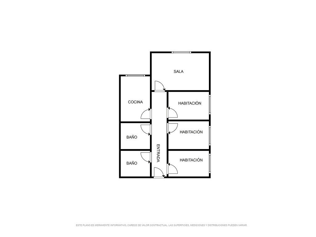Apartamento en Rubí, Barcelona, España 3 dormitorios, 80 m2 No. 167114