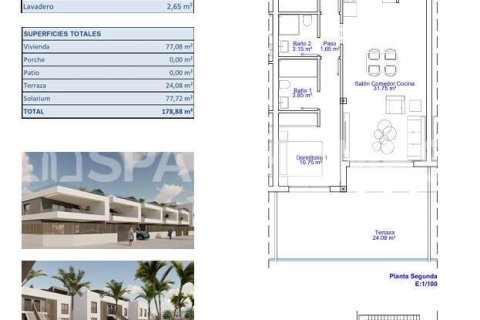 Penthauss pārdošanā Pilar de la Horadada, Alicante, Spānijā 2 istabas, 77 m2 Nr. 161623 - attēls 18