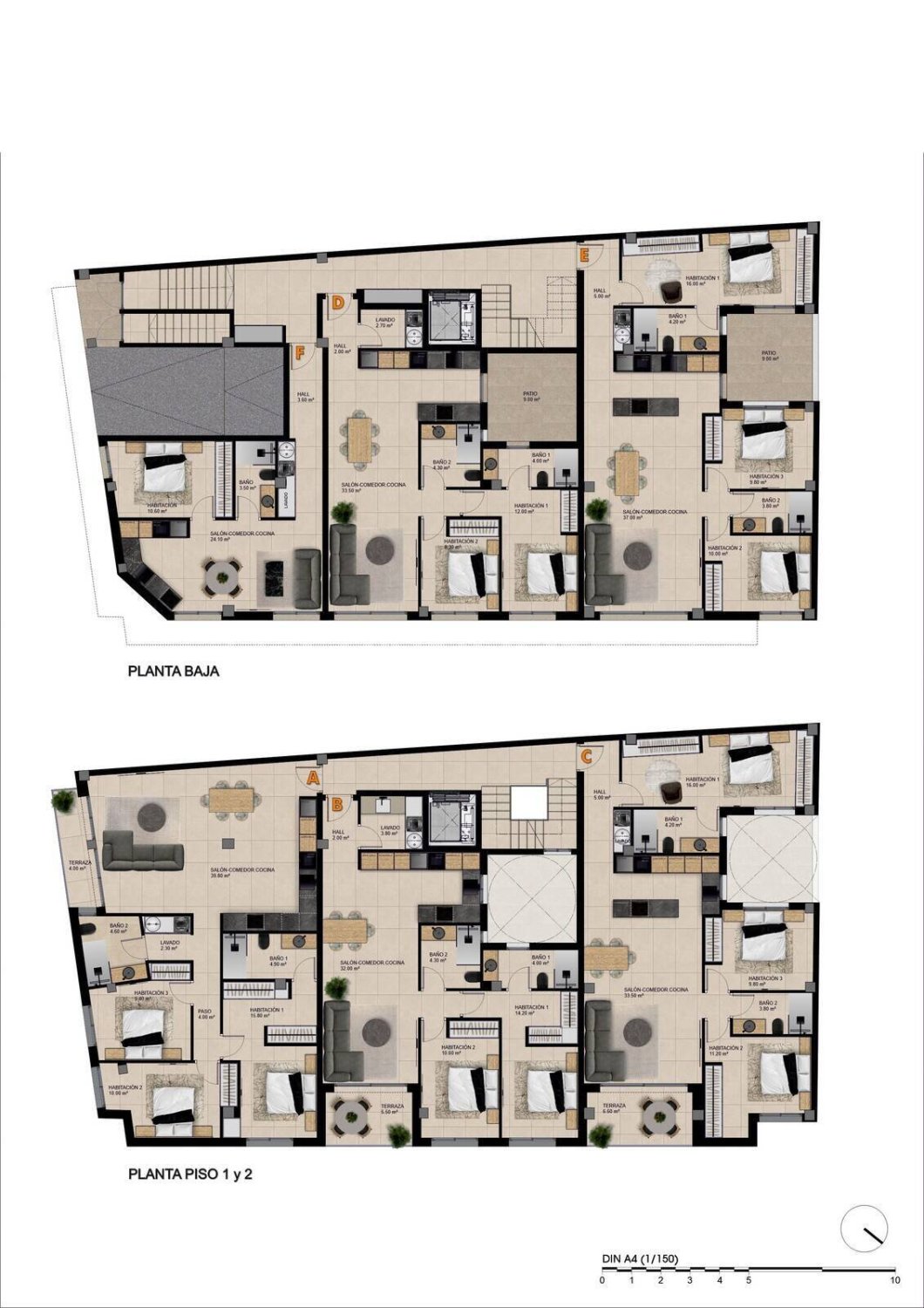 Wohnung in Catral, Alicante, Spanien 2 Schlafzimmer, 84 m2 Nr. 161626