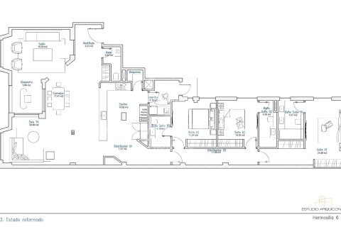Wohnung zum Verkauf in Madrid, Spanien 3 Schlafzimmer, 225 m2 Nr. 157585 - Foto 13