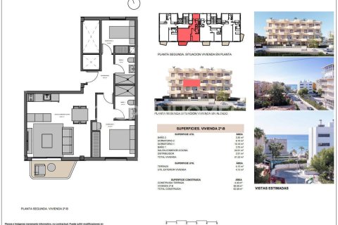 Penthäuser zum Verkauf in El Campello, Alicante, Spanien 2 Schlafzimmer, 51 m2 Nr. 149655 - Foto 17