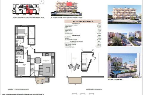 Penthäuser zum Verkauf in El Campello, Alicante, Spanien 2 Schlafzimmer, 51 m2 Nr. 149655 - Foto 21