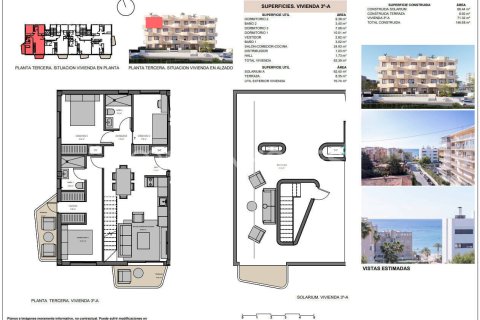 Penthäuser zum Verkauf in El Campello, Alicante, Spanien 2 Schlafzimmer, 51 m2 Nr. 149655 - Foto 20