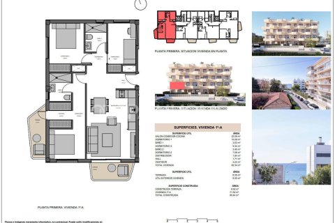 Dzīvoklis pārdošanā El Campello, Alicante, Spānijā 3 istabas, 65 m2 Nr. 149654 - attēls 12