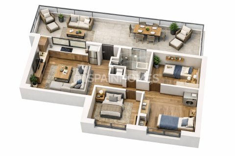 Penthouse w Fuengirola, Malaga, Hiszpania 3 sypialnie, 110 mkw. nr 149652 – zdjęcie 22