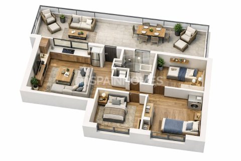 Продажа пентхауса в Фуэнхирола, Малага, Испания 3 спальни, 110м2 №149652 - фото 22