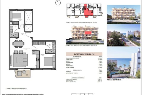 Dzīvoklis pārdošanā El Campello, Alicante, Spānijā 2 istabas, 50 m2 Nr. 149653 - attēls 18