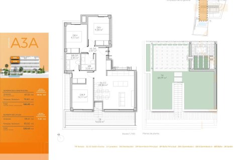 Ático en venta en Torremolinos, Málaga, España 3 dormitorios, 87 m2 No. 169288 - foto 9