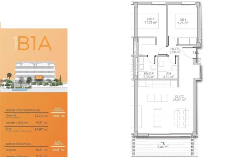 Apartamento en venta en Torremolinos, Málaga, España 2 dormitorios, 79 m2 No. 169287 - foto 9