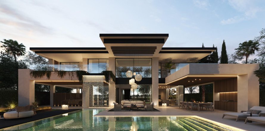 Villa Marbella, Malaga, Spānijā 4 istabas, 396 m2 Nr. 169309