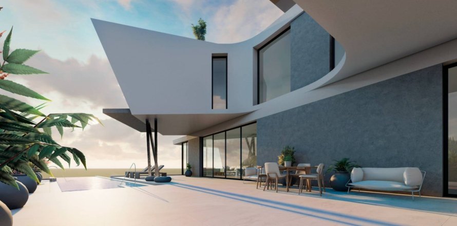 Villa i Dehesa De Campoamor, Alicante, Spanien 4 sovrum, 488 kvm. Nr. 154434