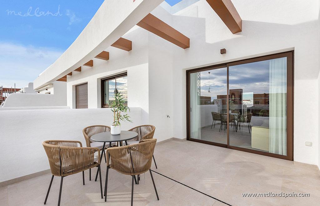 Apartamento en Los Alcázares, Murcia, España 3 dormitorios, 100 m2 No. 164748