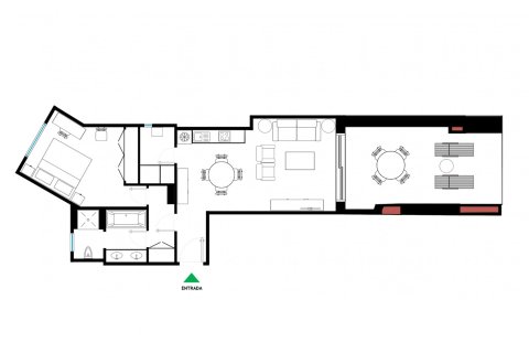 Huoneisto myytävänä Abama, Tenerife, Espanja, 1 makuuhuone, 136 m2 No. 154076 - kuva 27