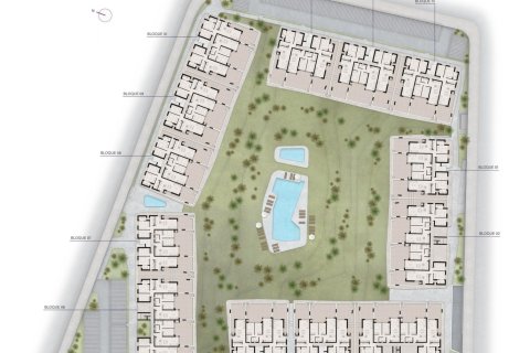 Bungalowi myytävänä Ciudad Quesada, Alicante, Espanja, 2 makuuhuonetta, 78 m2 No. 141979 - kuva 7