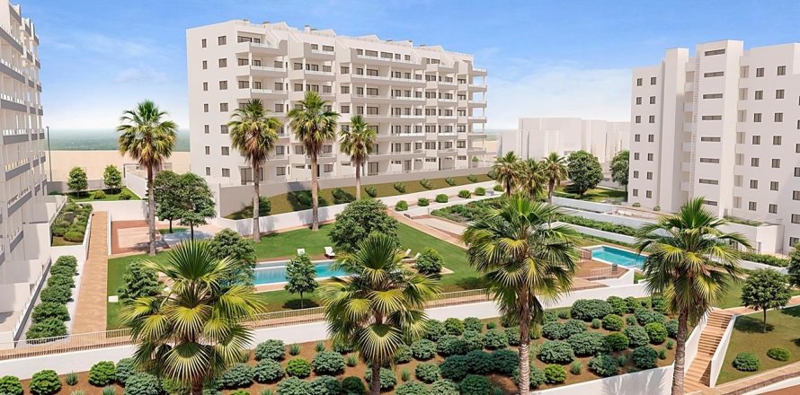 Appartamento a San Miguel de Salinas, Alicante, Spagna 2 camere da letto, 124 mq. N° 141888