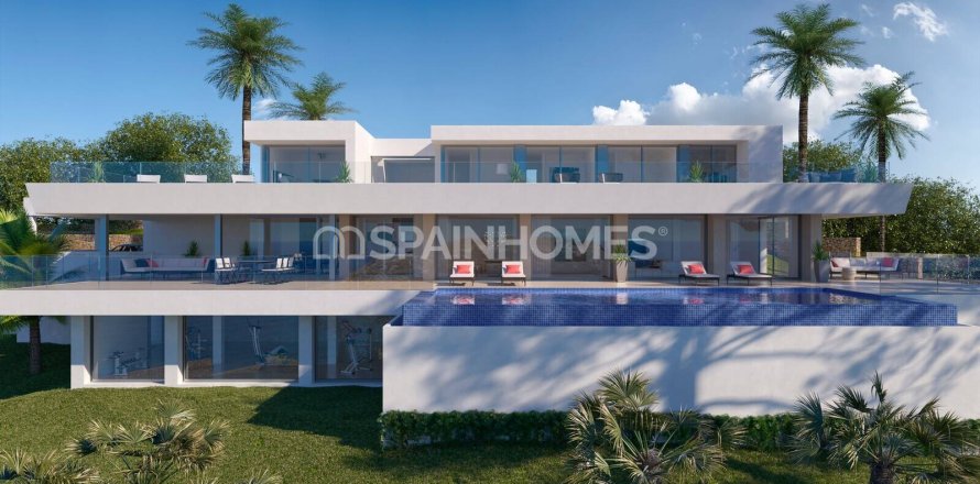 Villa i Benitachell, Alicante, Spanien 6 sovrum, 506 kvm. Nr. 164830