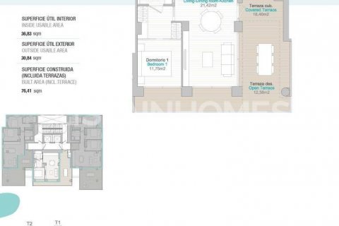 Kattohuoneisto myytävänä Calpe, Alicante, Espanja, 3 makuuhuonetta, 109 m2 No. 107971 - kuva 6