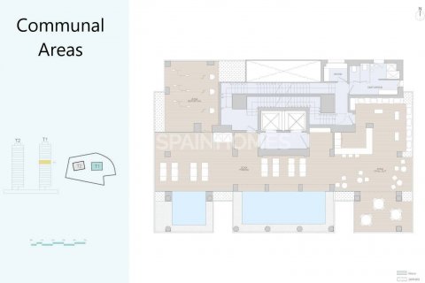 Kattohuoneisto myytävänä Calpe, Alicante, Espanja, 3 makuuhuonetta, 109 m2 No. 107971 - kuva 3