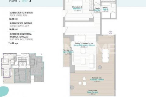 Kattohuoneisto myytävänä Calpe, Alicante, Espanja, 3 makuuhuonetta, 109 m2 No. 107971 - kuva 5