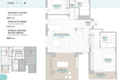 Penthauss pārdošanā Calpe, Alicante, Spānijā 3 istabas, 109 m2 Nr. 107971 - attēls 20