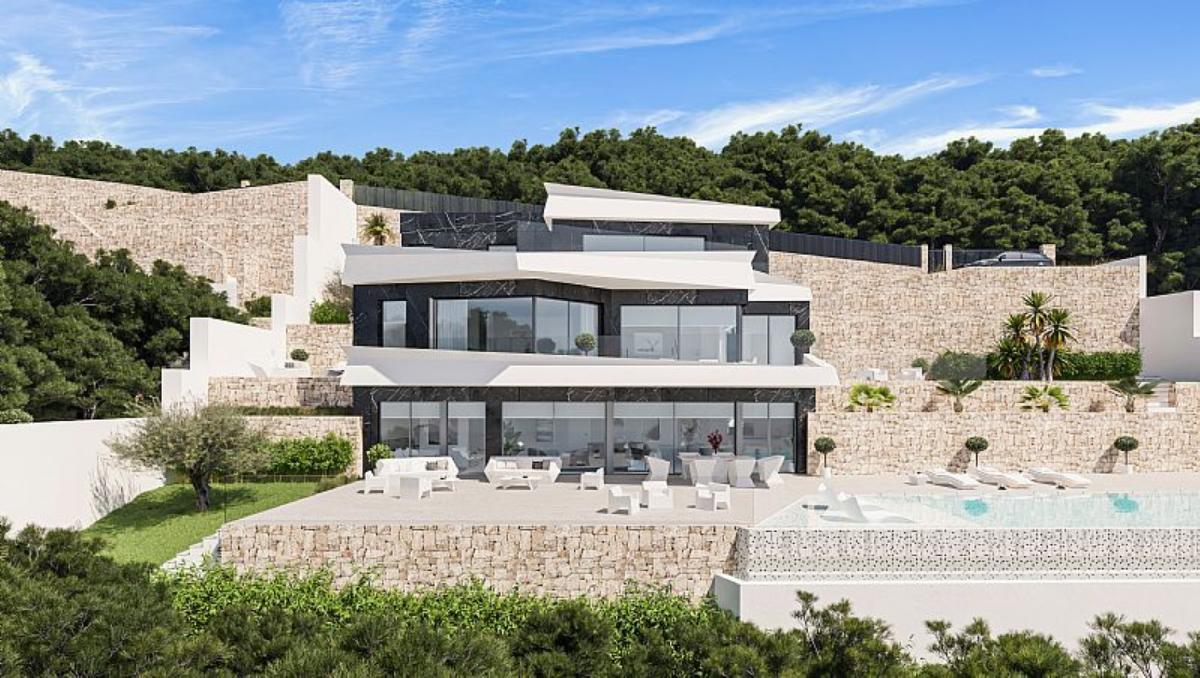 Villa Benissa, Alicante, Spānijā 4 istabas, 560 m2 Nr. 78693