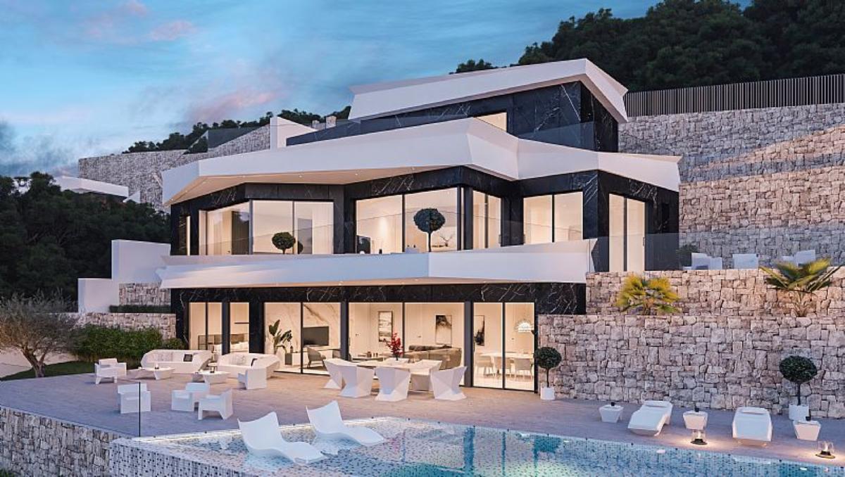 Villa Benissa, Alicante, Spānijā 4 istabas, 560 m2 Nr. 78693