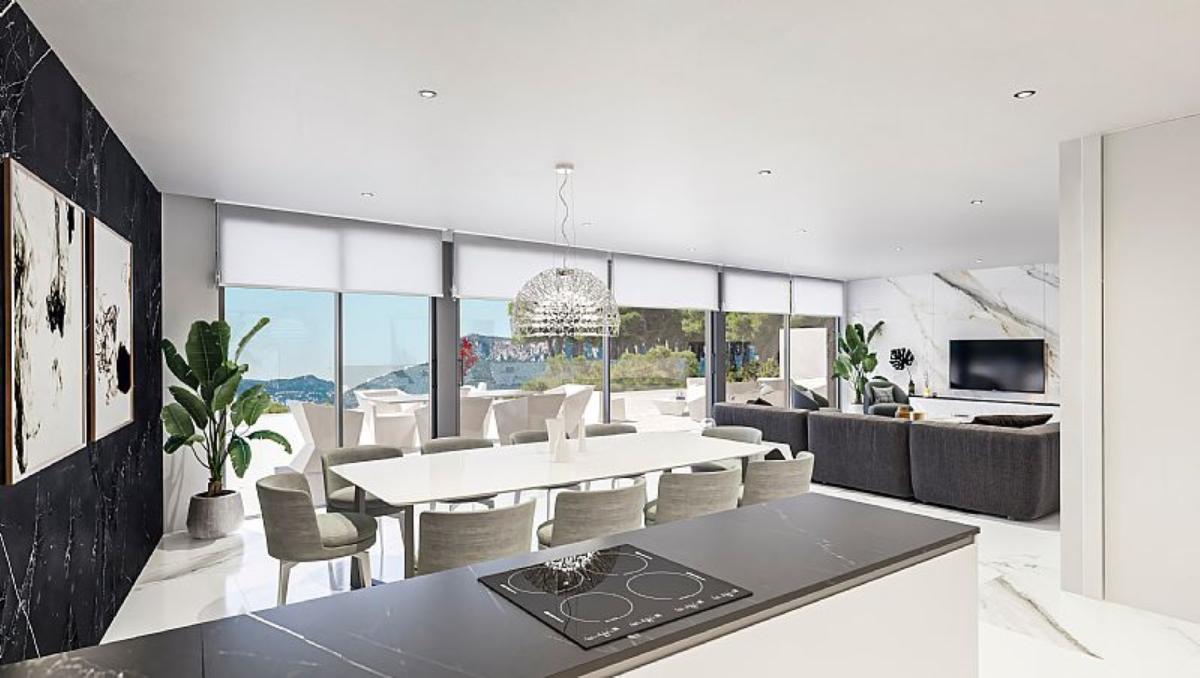 Villa Benissa, Alicante, Spānijā 4 istabas, 560 m2 Nr. 78693