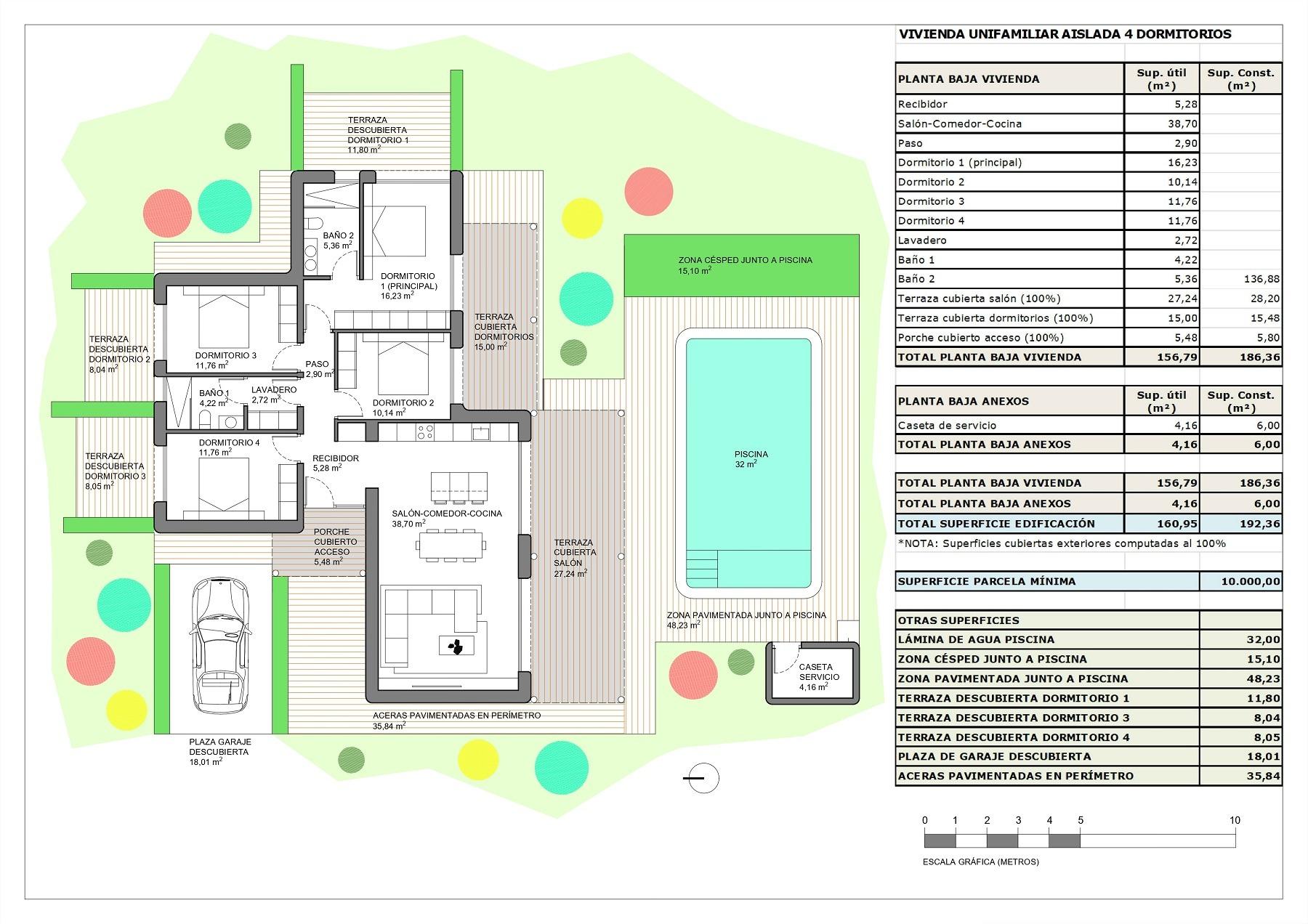 Villa in Pinoso, Alicante, Spanien 4 Schlafzimmer, 192 m2 Nr. 141553