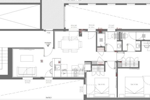 Apartamento en venta en Madrid, España 2 dormitorios, 72 m2 No. 157425 - foto 27