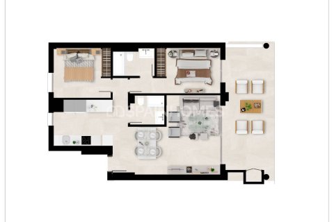 Penthäuser zum Verkauf in Mijas, Malaga, Spanien 3 Schlafzimmer, 102 m2 Nr. 151970 - Foto 22