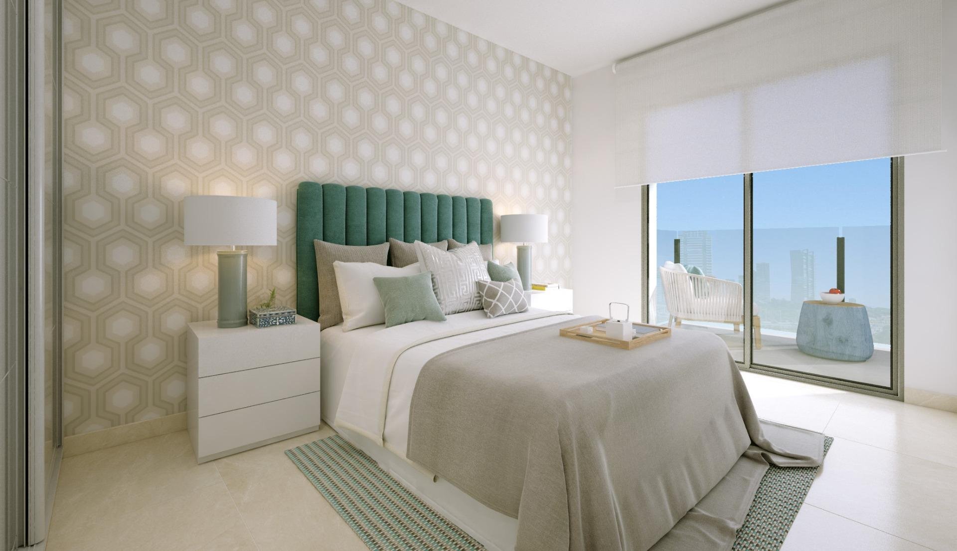 Apartment in Torrevieja, Alicante, Spain 2 bedrooms, 87 sq.m. No. 111214