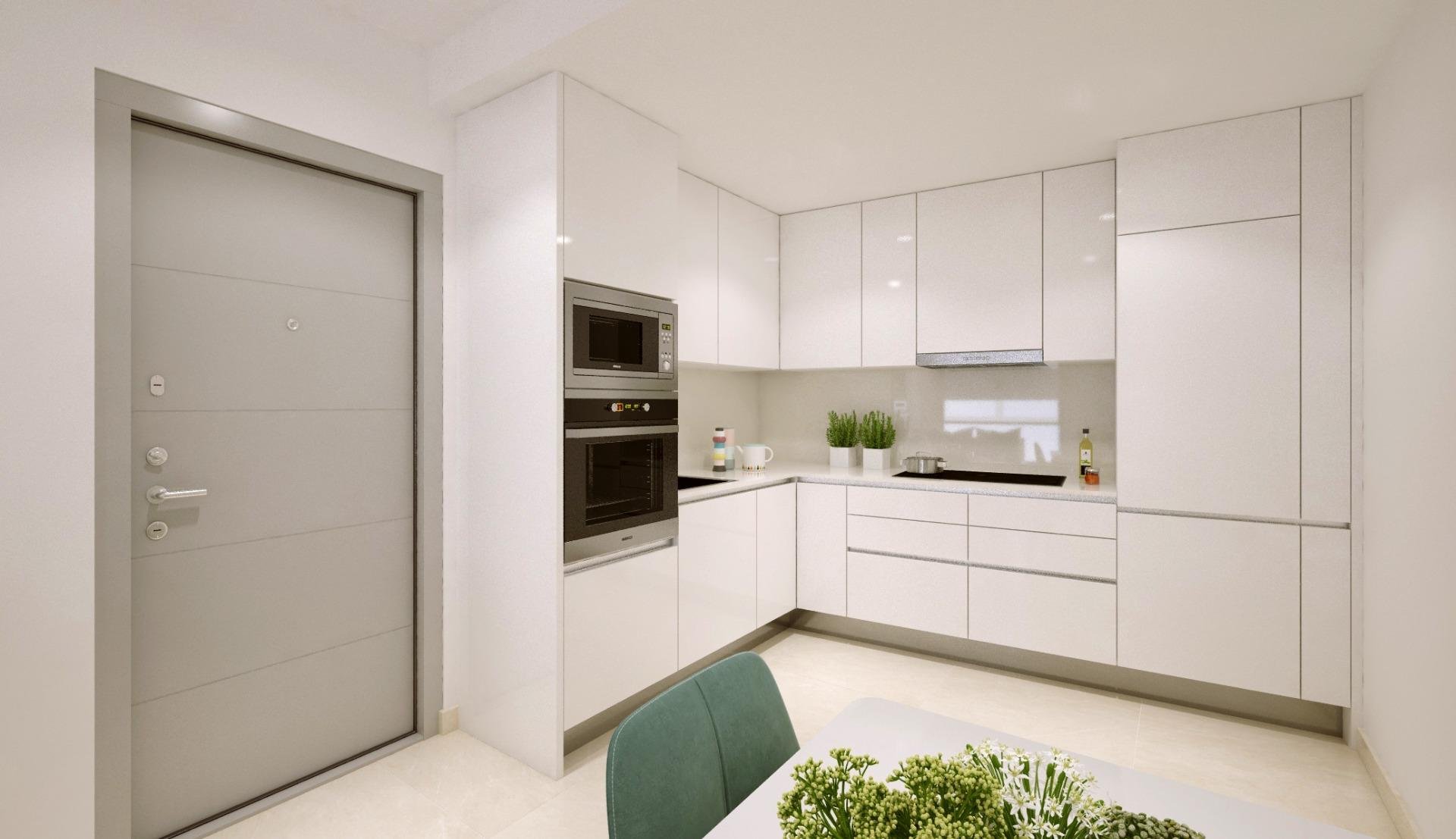 Apartment in Torrevieja, Alicante, Spain 2 bedrooms, 87 sq.m. No. 111214