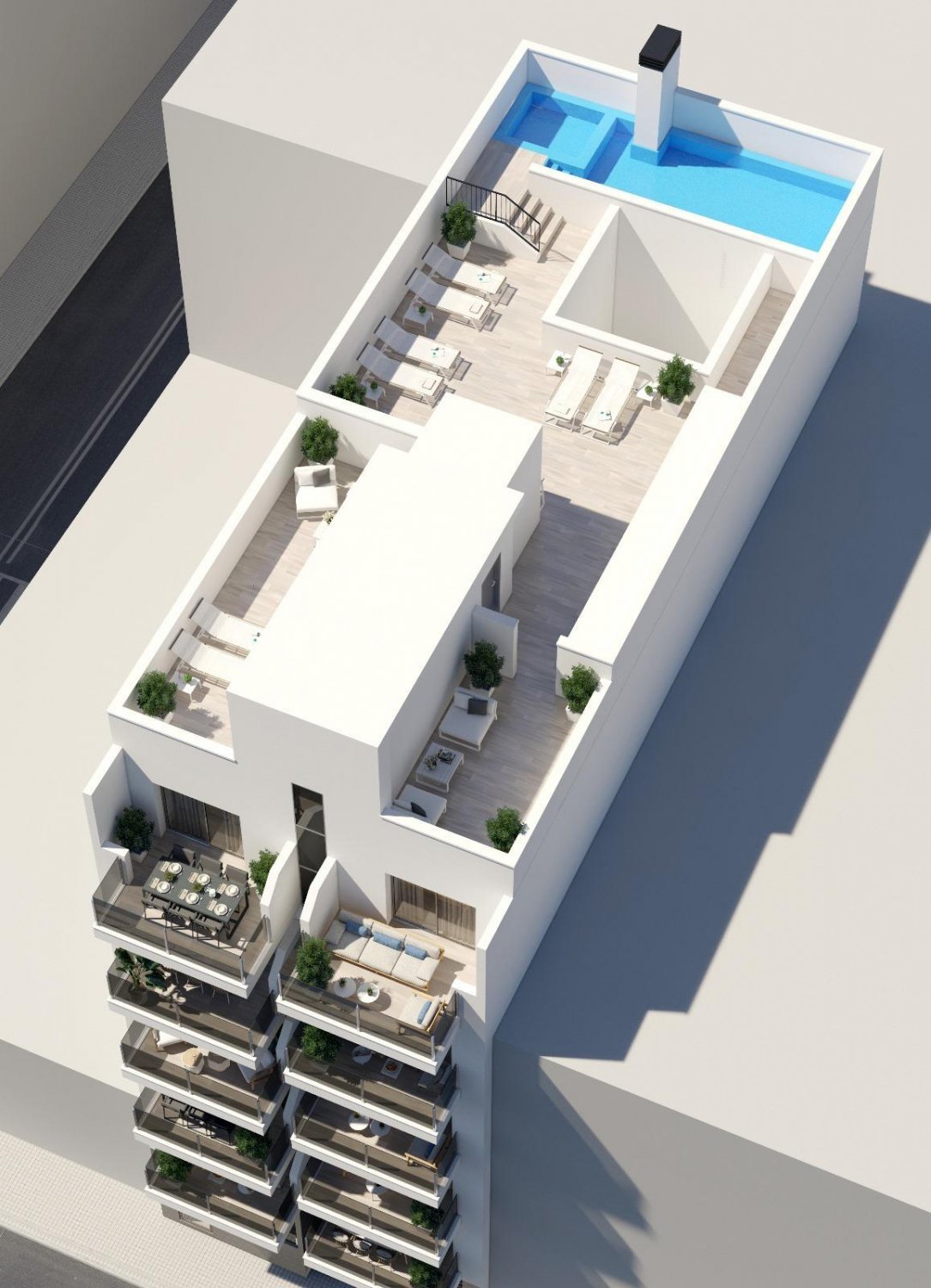 Apartment in Torrevieja, Alicante, Spain 2 bedrooms, 87 sq.m. No. 111214