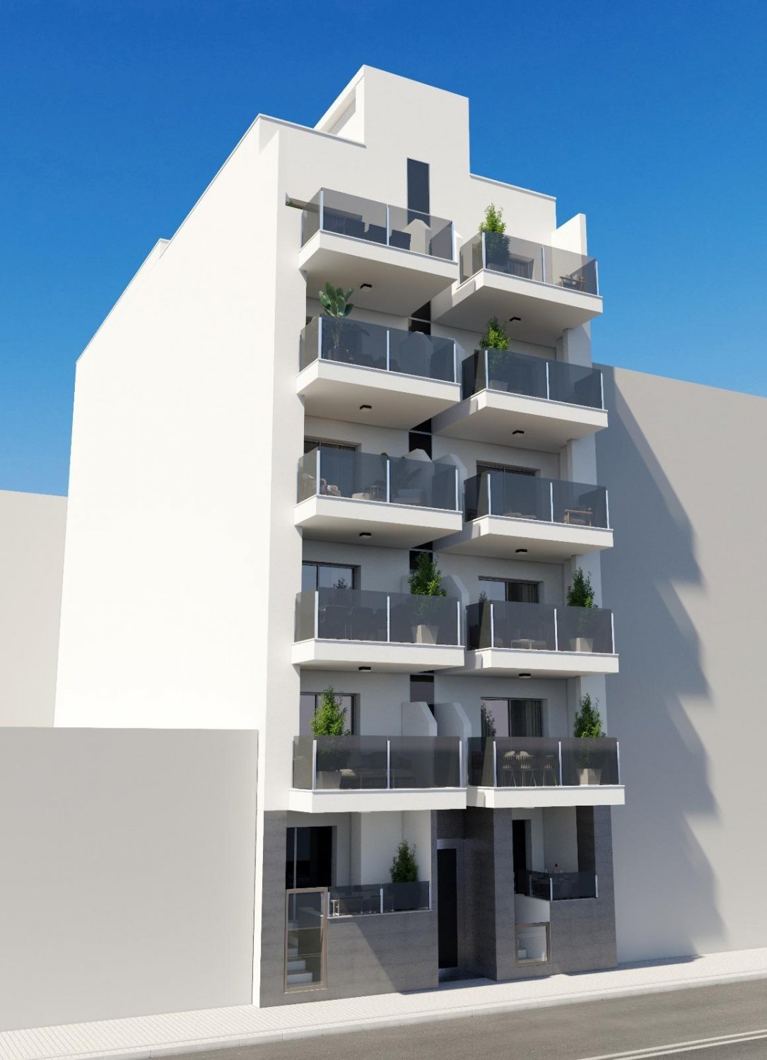 Apartment in Torrevieja, Alicante, Spain 2 bedrooms, 87 sq.m. No. 111214