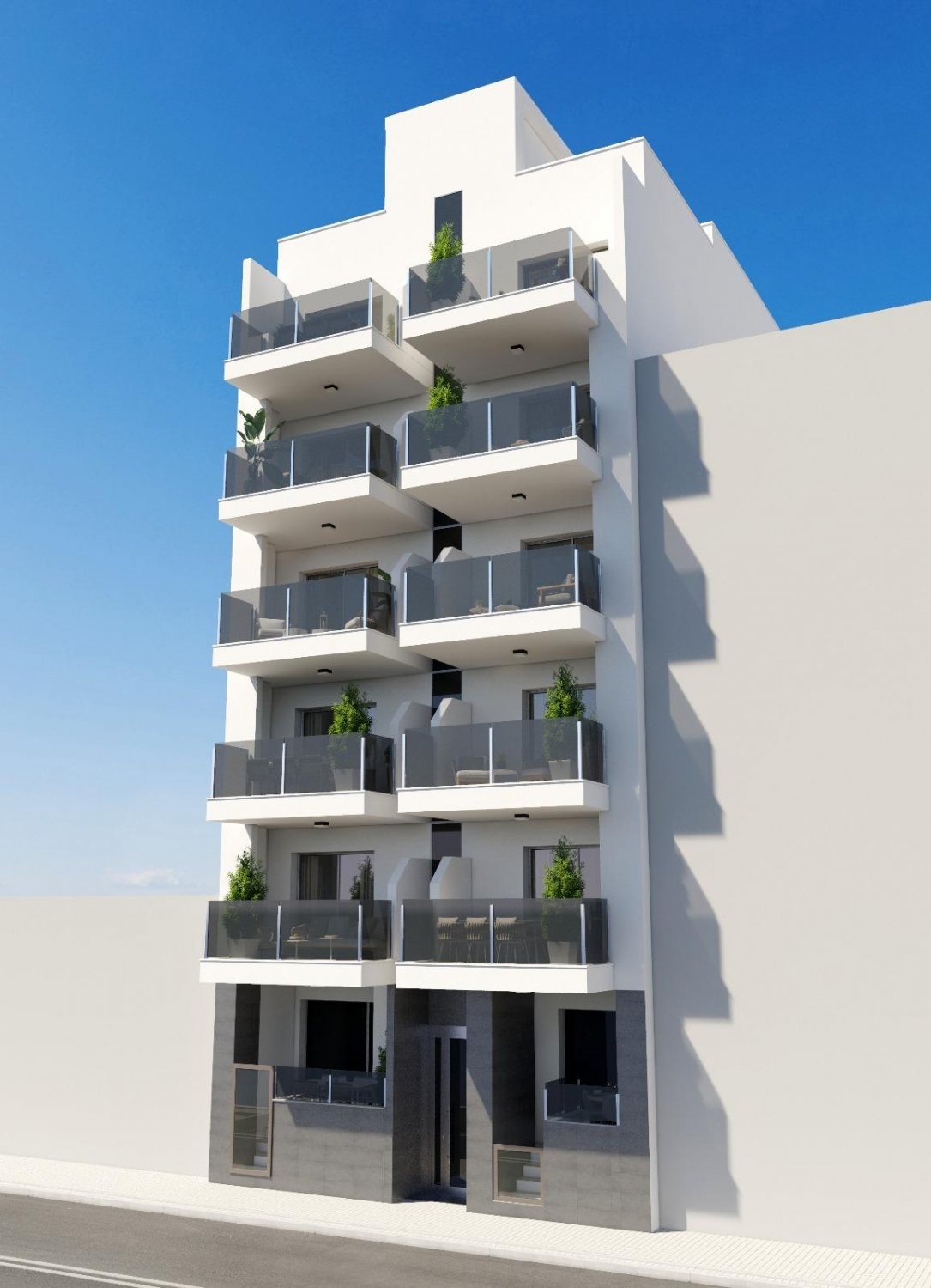 Lägenhet i Torrevieja, Alicante, Spanien 3 sovrum, 98 kvm. Nr. 111213