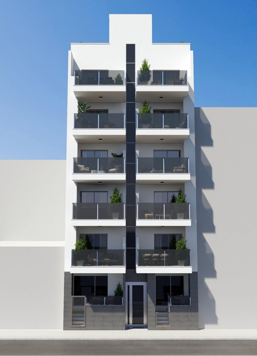 Lägenhet i Torrevieja, Alicante, Spanien 3 sovrum, 98 kvm. Nr. 111213