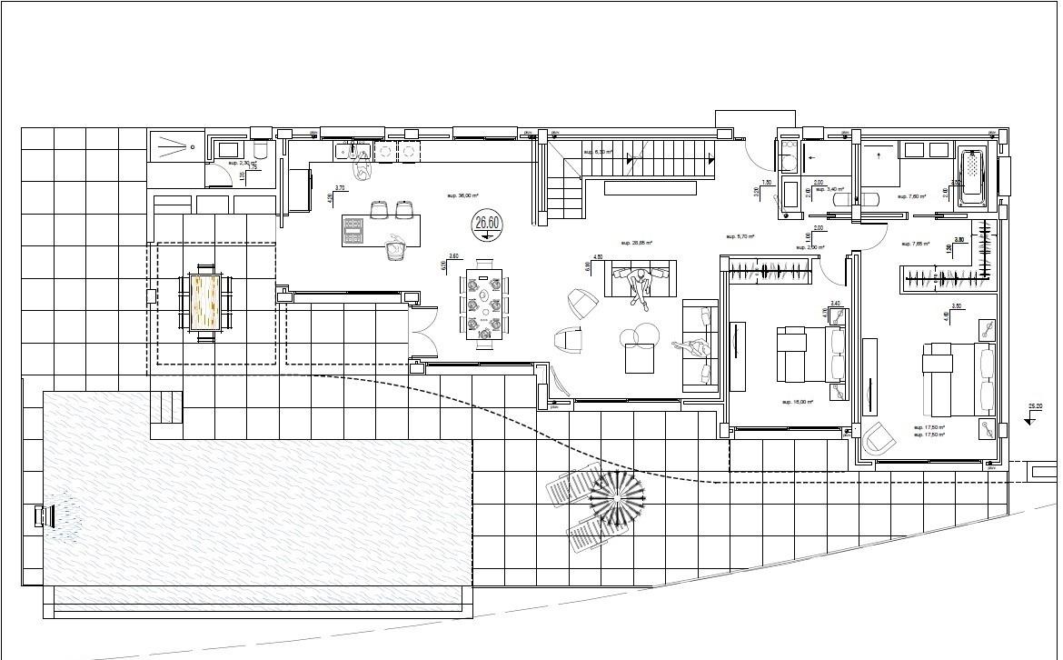 Вилла в Бенисса, Аликанте, Испания 4 спальни, 318м2 №111210