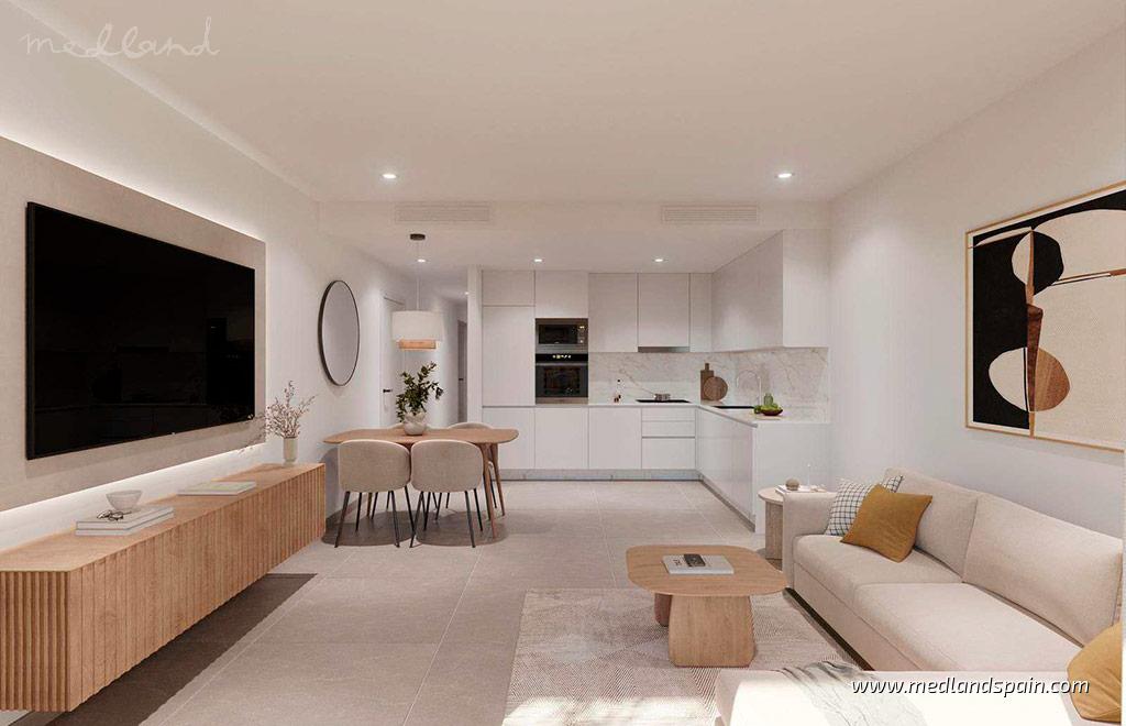 Apartament w Torrevieja, Alicante, Hiszpania 3 sypialnie, 137 mkw. nr 182636