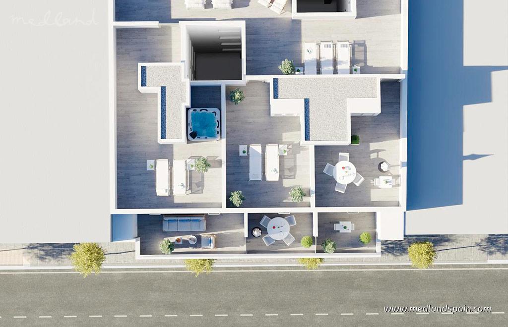Apartament w Torrevieja, Alicante, Hiszpania 3 sypialnie, 137 mkw. nr 182636