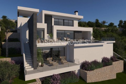 Villa i Benitachell, Alicante, Spanien 3 sovrum, 215 kvm. Nr. 166088