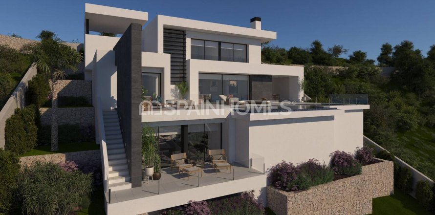 Villa i Benitachell, Alicante, Spanien 3 sovrum, 215 kvm. Nr. 166088