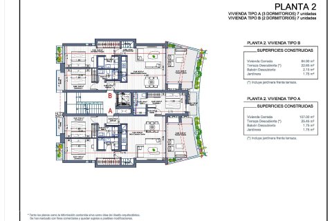Apartamento en venta La Manga Club, Murcia, España 2 dormitorios, 92 m2 No. 133759 - foto 17