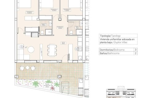 Bungalo pārdošanā Hondon De Las Nieves, Alicante, Spānijā 3 istabas, 101 m2 Nr. 142431 - attēls 7