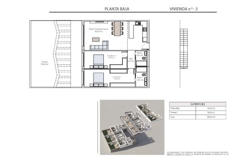 Bungalow en venta Finestrat, Alicante, España 2 dormitorios, 90 m2 No. 115742 - foto 17