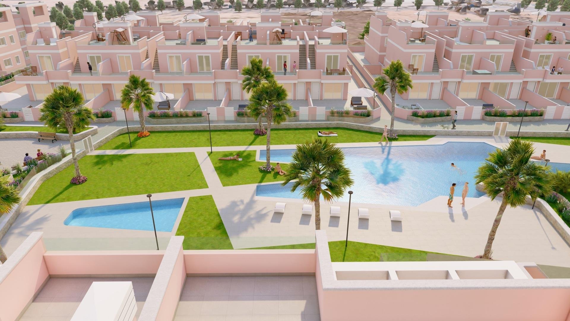 Villa en Pilar de la Horadada, Alicante, España 3 dormitorios, 83 m2 No. 142751