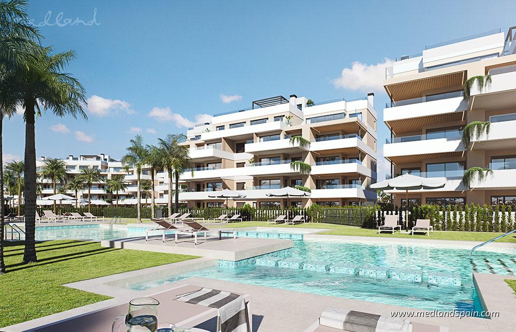 Appartamento a Los Alcazares, Murcia, Spagna 2 camere da letto, 71 mq. N° 147182