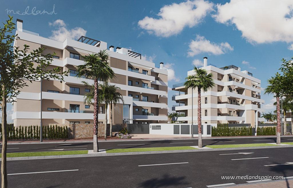 Appartamento a Los Alcazares, Murcia, Spagna 2 camere da letto, 71 mq. N° 147182