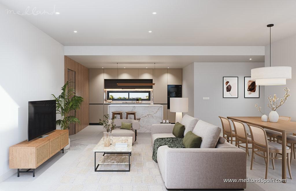 Appartamento a Los Alcazares, Murcia, Spagna 2 camere da letto, 71 mq. N° 147182