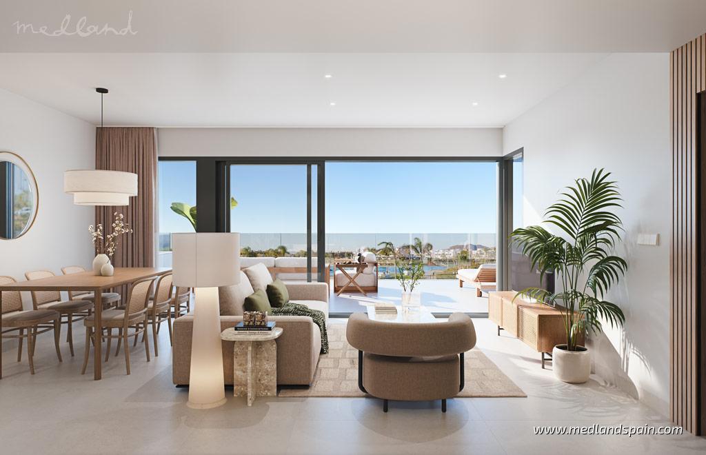 Appartamento a Los Alcazares, Murcia, Spagna 2 camere da letto, 71 mq. N° 147182